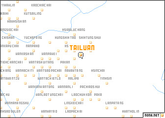 map of Tai-luan