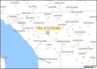 map of Tailutengwei