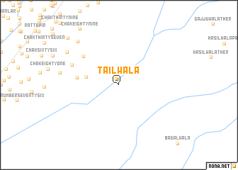 map of Tailwāla