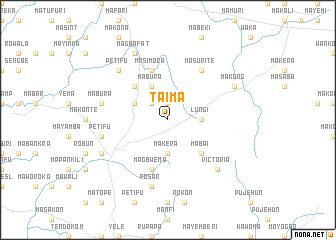 map of Taima