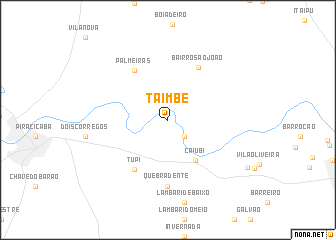 map of Taimbé