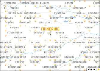 map of Taimering