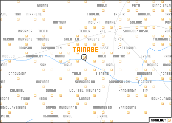 map of Taïnabé