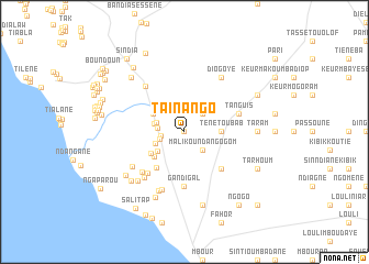 map of Taïnango