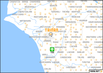 map of T\