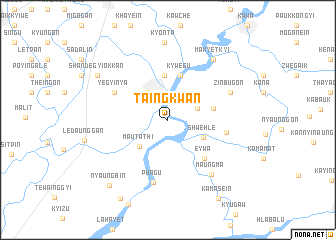map of Taingkwan