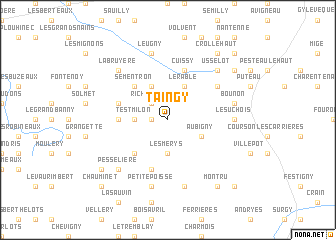 map of Taingy