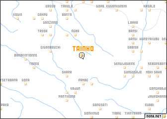 map of Tainho