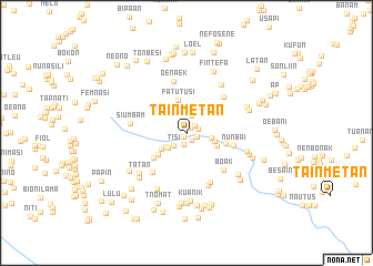 map of Tainmetan