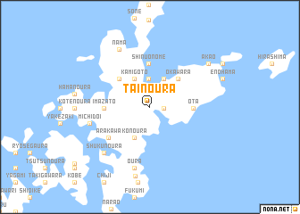 map of Tainoura