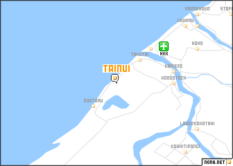 map of Tainui
