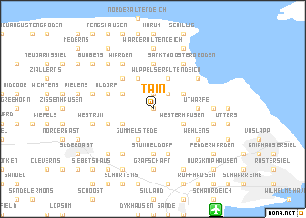 map of Tain