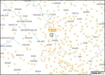 map of Tāīn