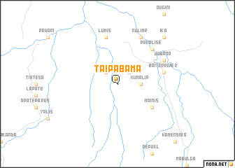 map of Taipabama