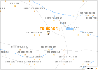 map of Taipadas