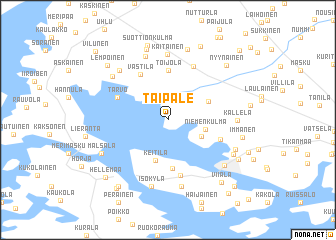 map of Taipale