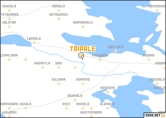 map of Taipale