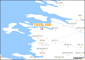 map of Taipalmaa