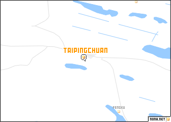 map of Taipingchuan