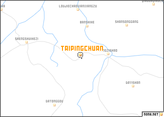 map of Taipingchuan