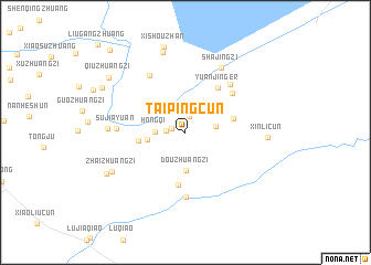 map of Taipingcun