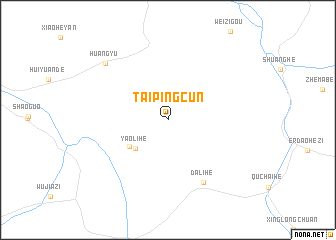 map of Taipingcun