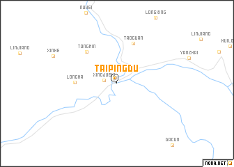 map of Taipingdu