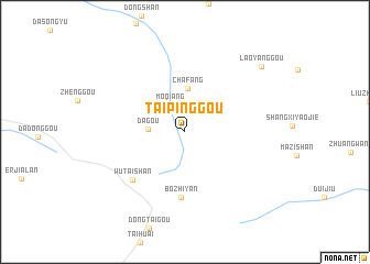 map of Taipinggou