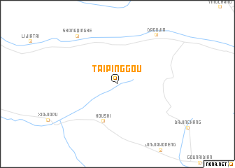 map of Taipinggou