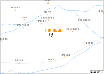 map of Taipingji