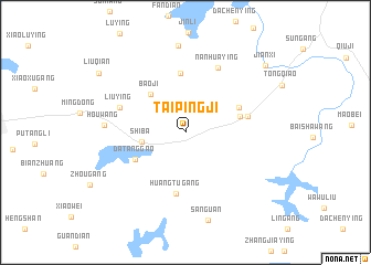 map of Taipingji