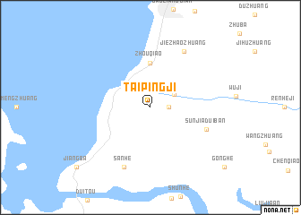 map of Taipingji