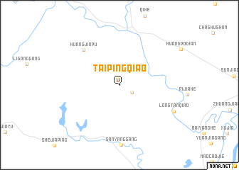map of Taipingqiao