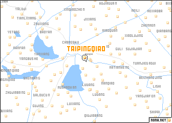 map of Taipingqiao