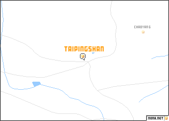 map of Taipingshan