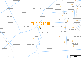 map of Taipingtang