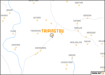 map of Taipingtou