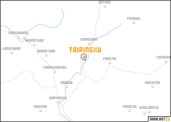 map of Taipingxu