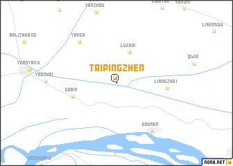 map of Taipingzhen