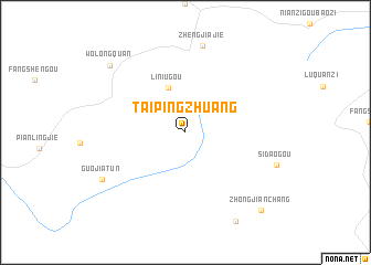 map of Taipingzhuang