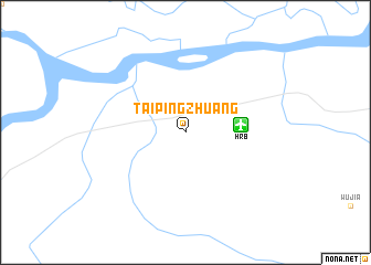 map of Taipingzhuang