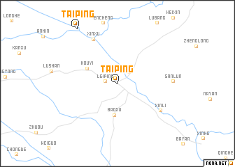 map of Taiping