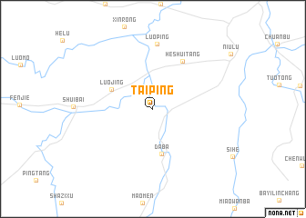 map of Taiping