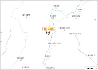 map of Taiping