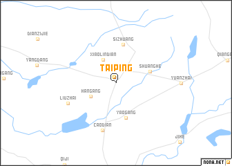 map of Taiping