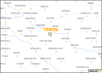 map of Taiping