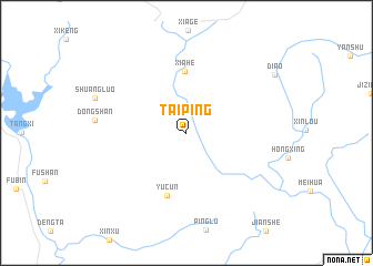 map of Taiping