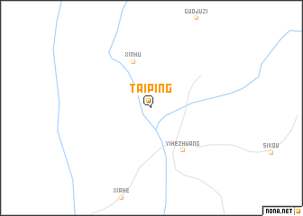 map of Taiping