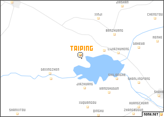 map of Taiping