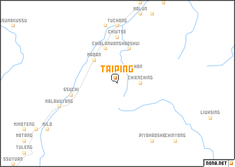 map of T\